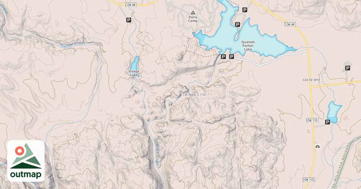 Map of Tar Baby