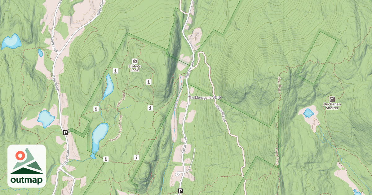 Map of The Menagerie