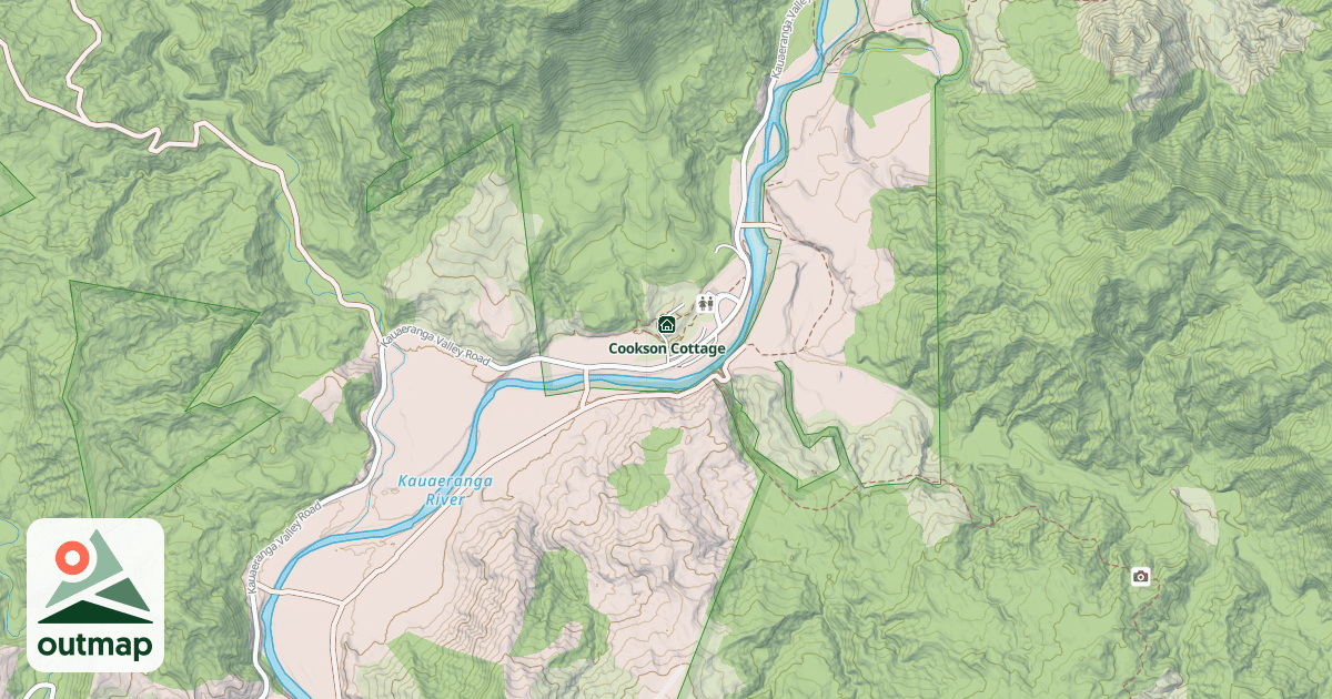 Map of Cookson Cottage