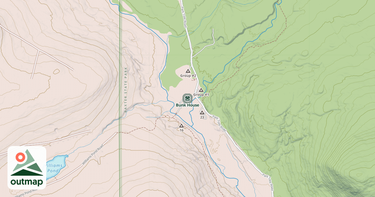 Map of Bunk House