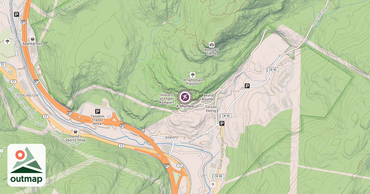 Map of 4. Munsee