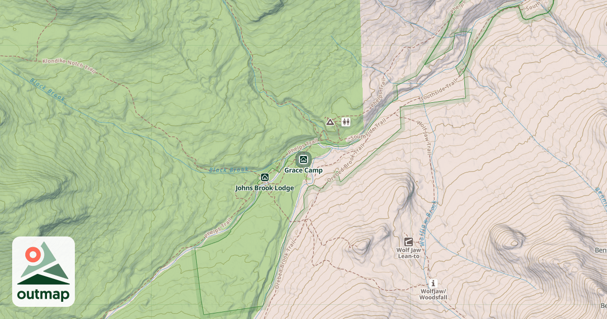 Map of Grace Camp