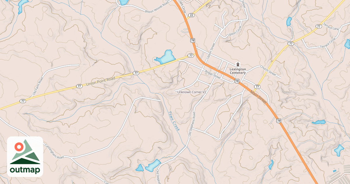 Map of Unknown Corner