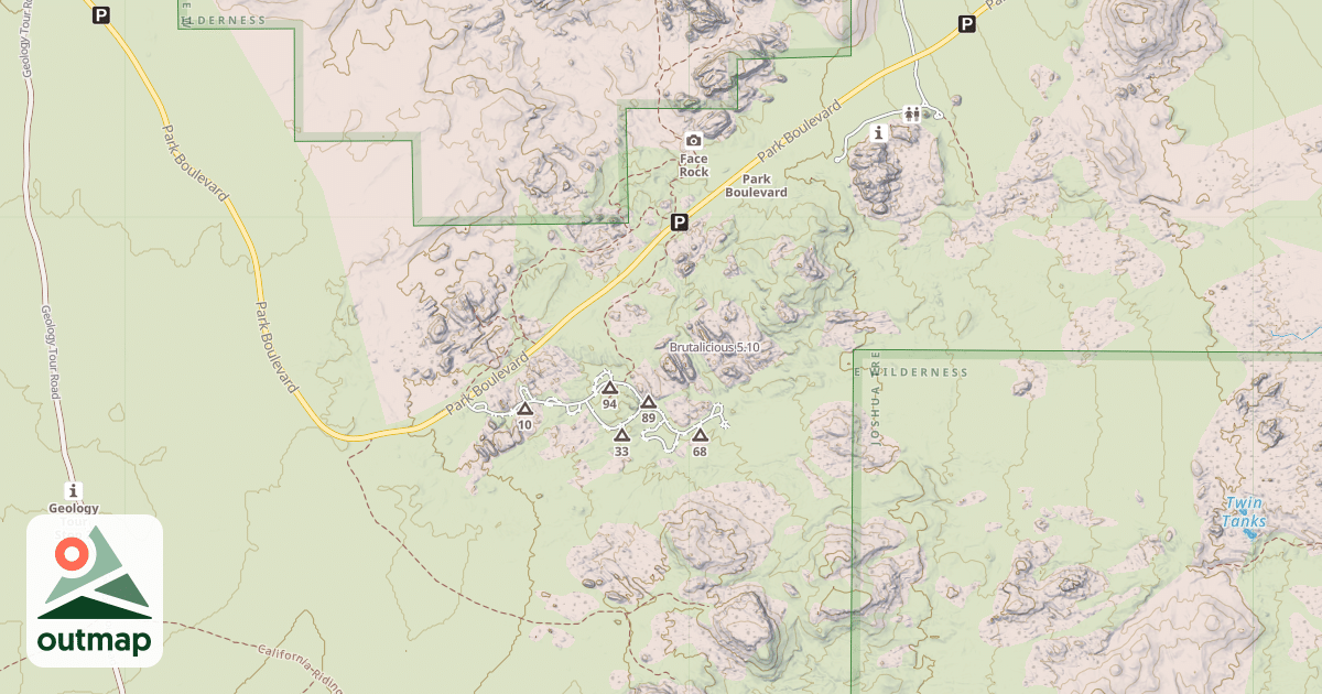 Map of Brutalicious