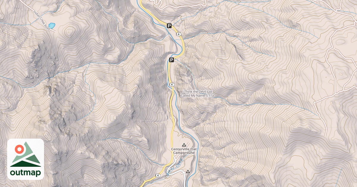 Map of I Think the Devil Just Called My Name
