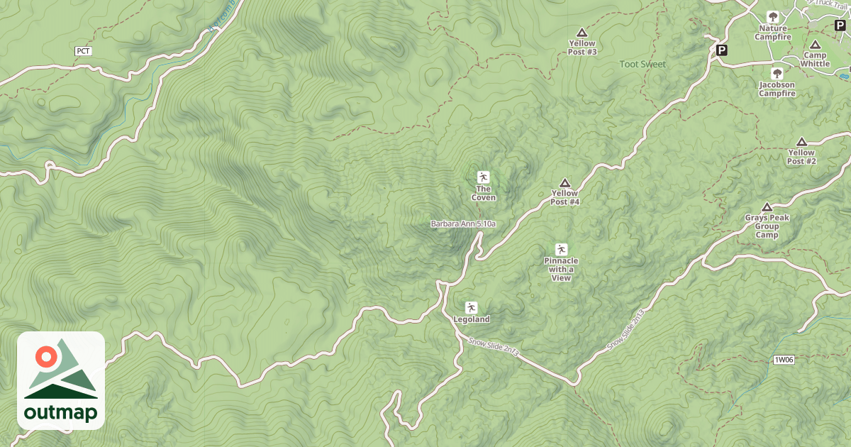 Map of Barbara Ann
