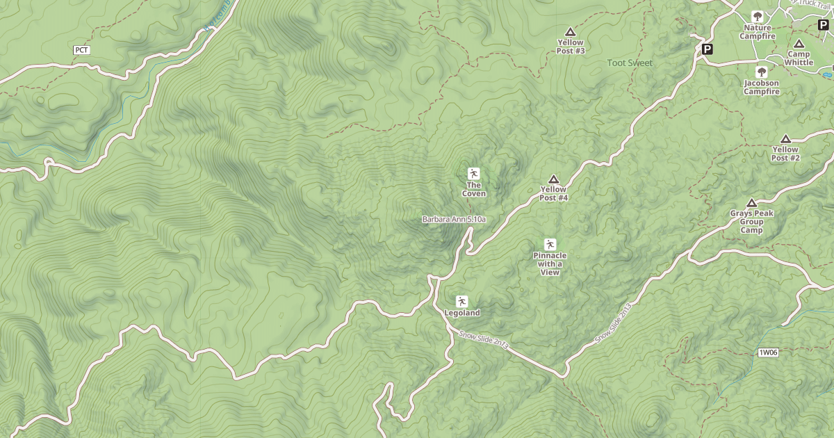 Map preview of Barbara Ann