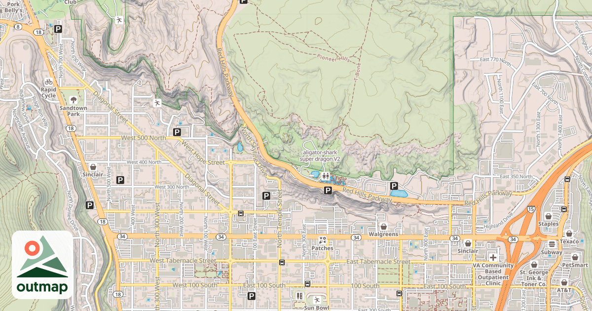 Map of aligator-shark super dragon
