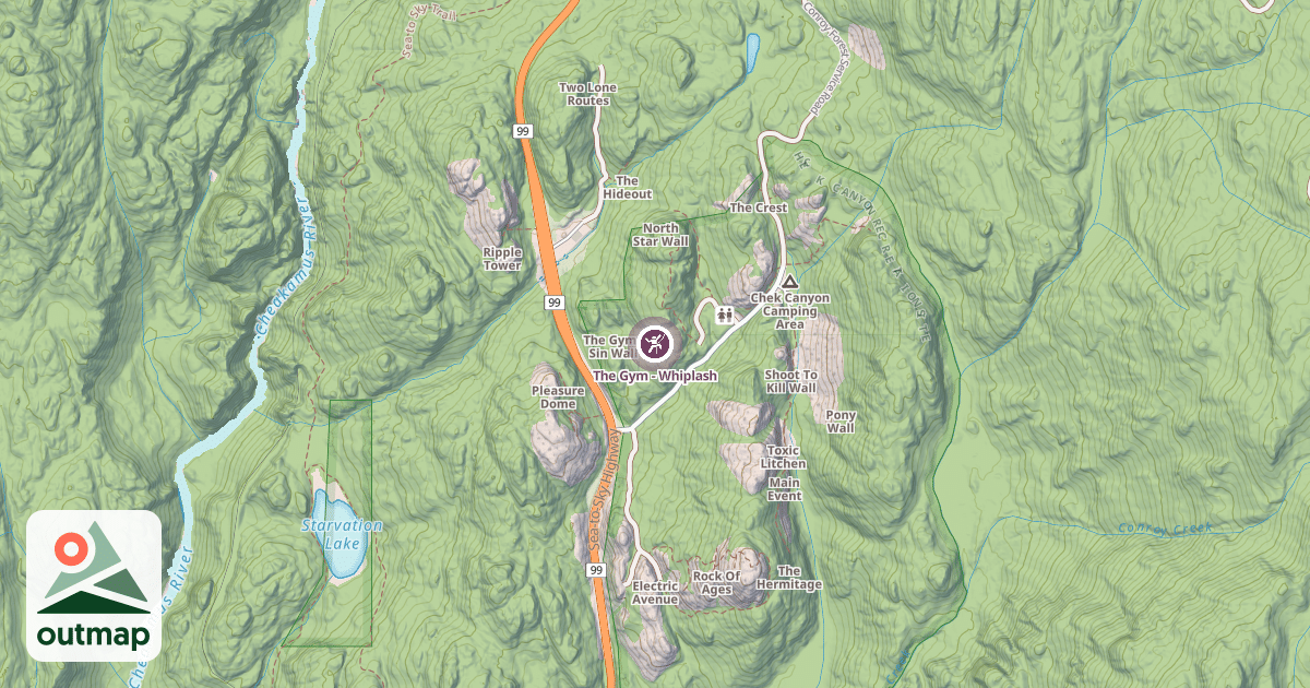 Map of The Gym - Whiplash
