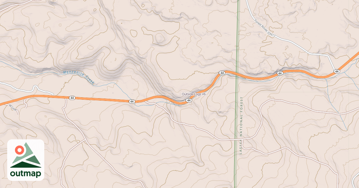 Map of Outside Logs