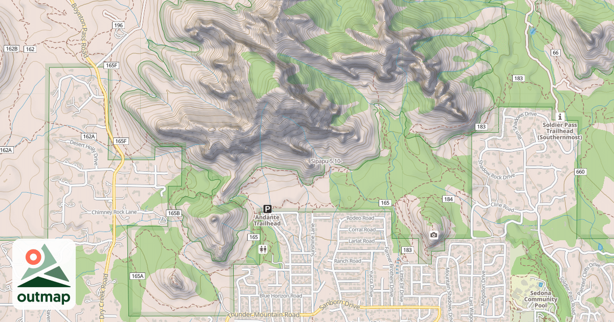Map of Sipapu