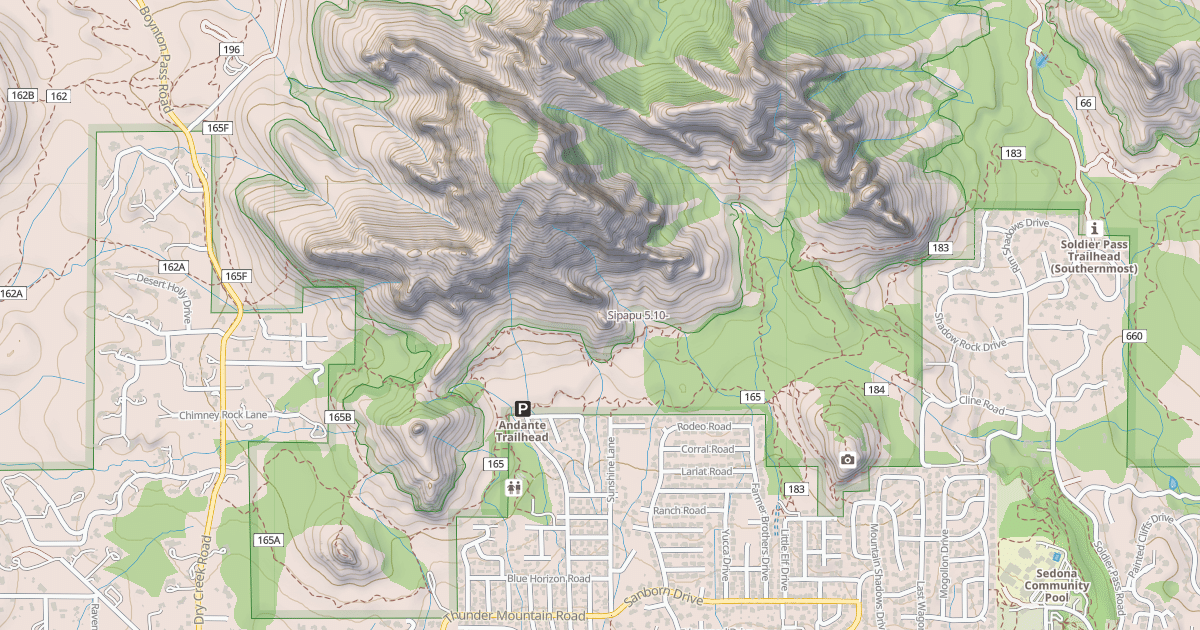 Map preview of Sipapu