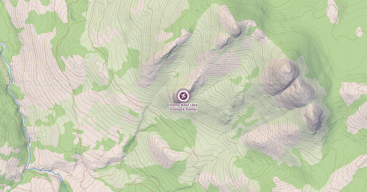 Map preview of Dome Baez (aka Outback Dome)