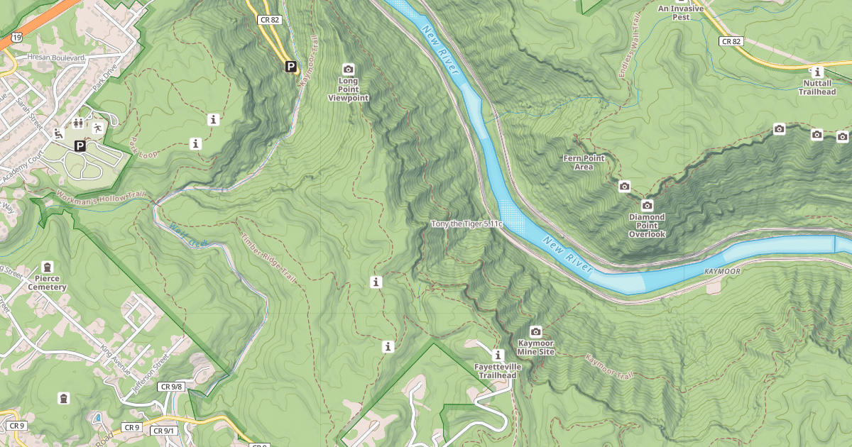 Map preview of Tony the Tiger