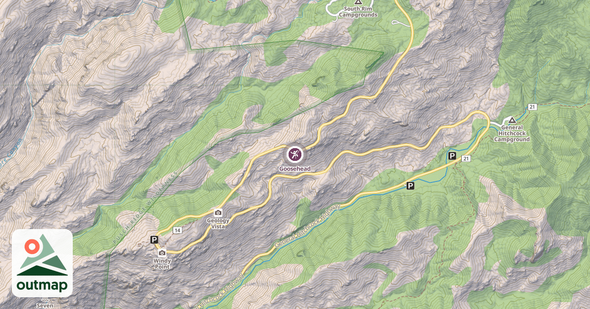 Map of Goosehead