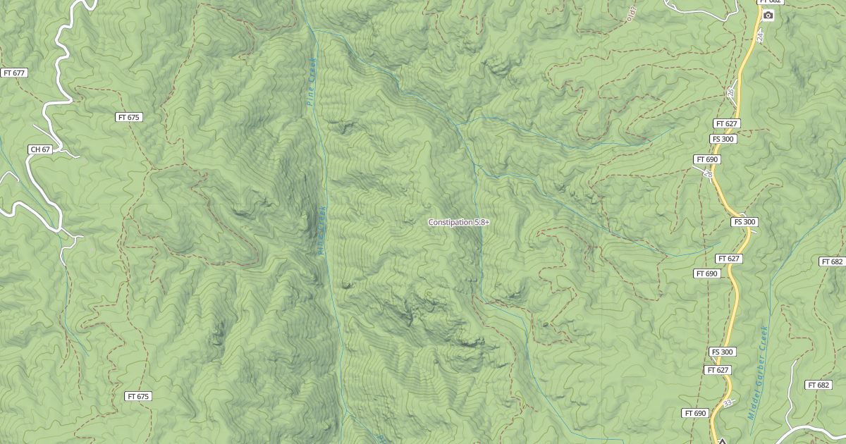Map preview of Constipation