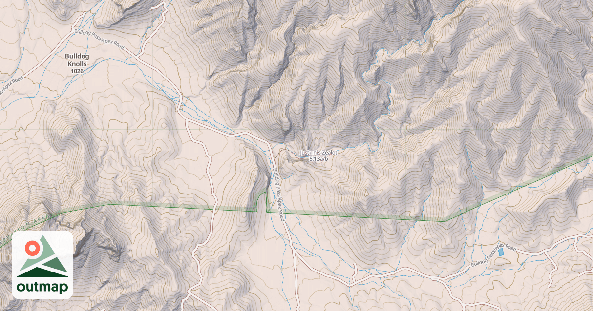Map of Just This Zealot