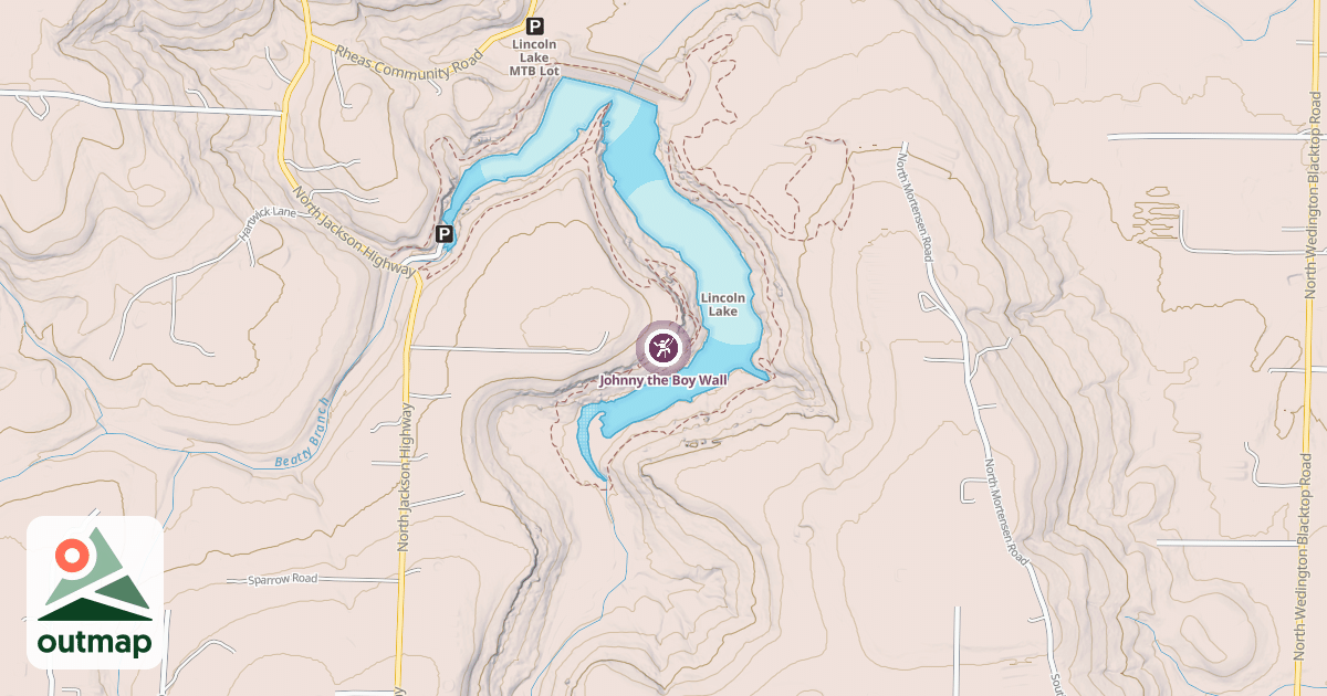 Map of Johnny the Boy Wall