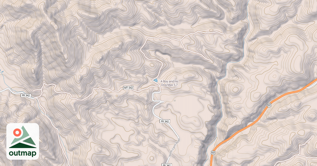 Map of A Boy and his Dog Max