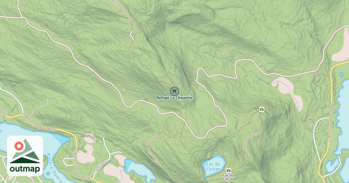 Map of Refuge La Chouette