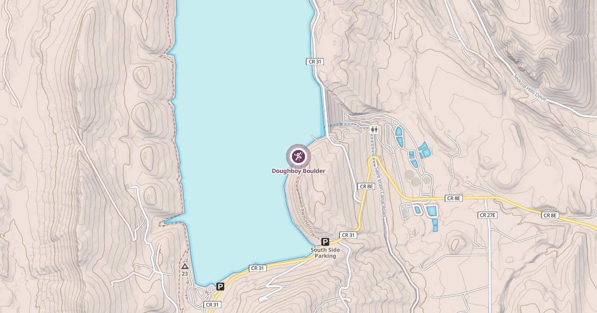 Map preview of Doughboy Boulder