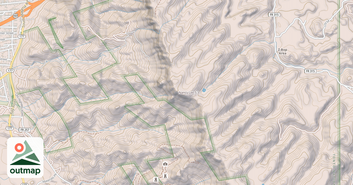 Map of Nancy Lee