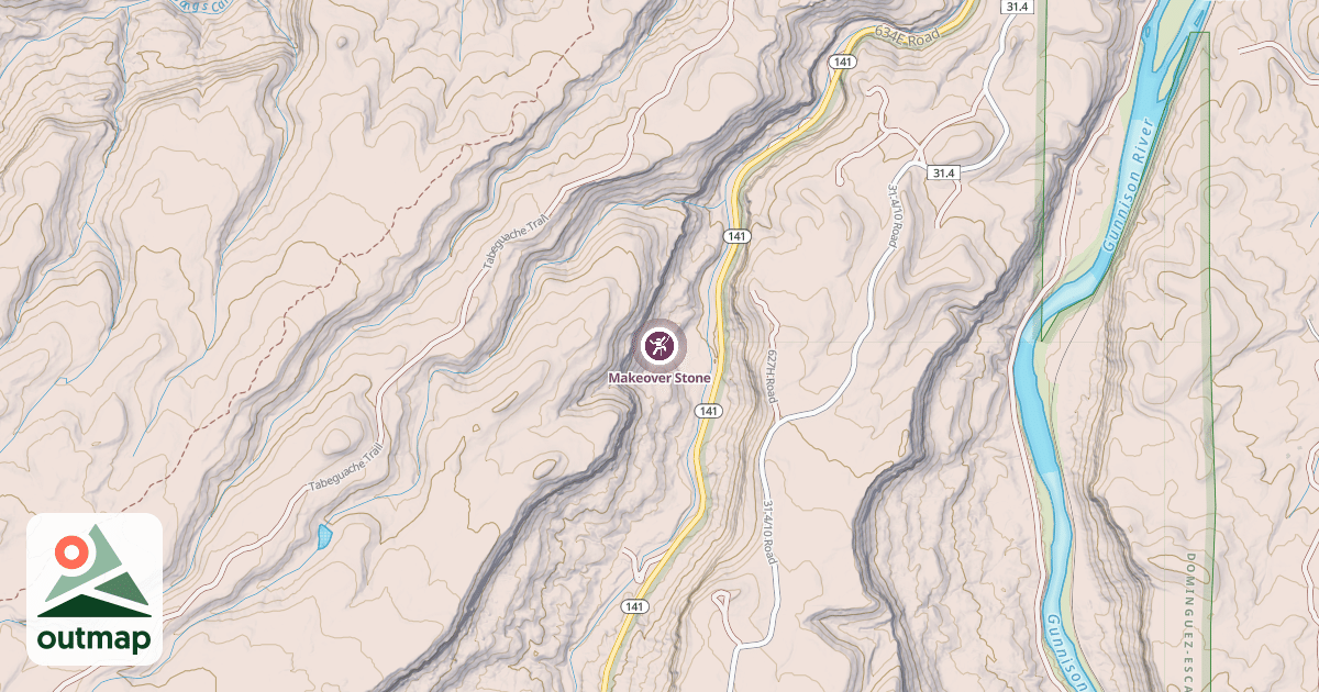 Map of Makeover Stone