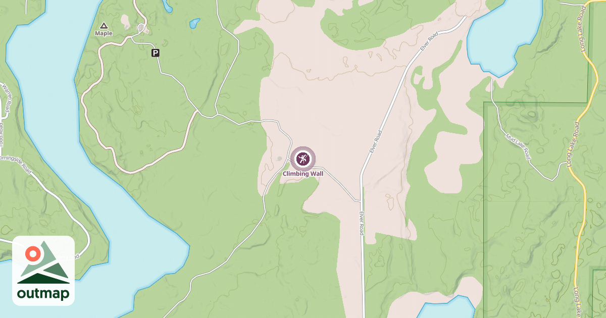 Map of Climbing Wall