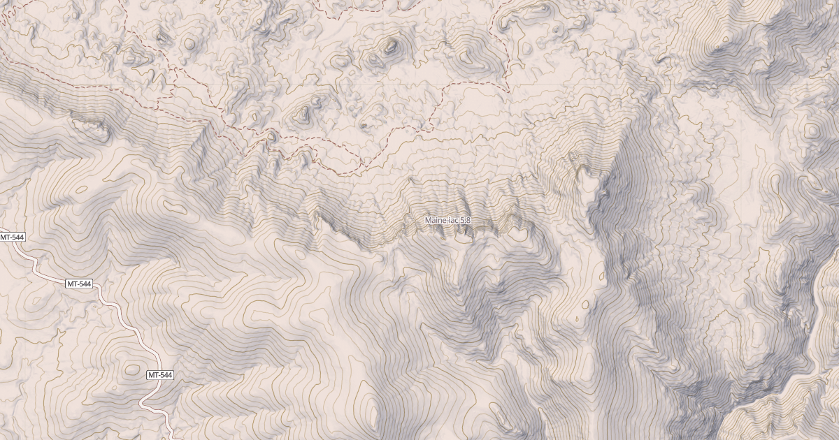 Map preview of Maine-iac