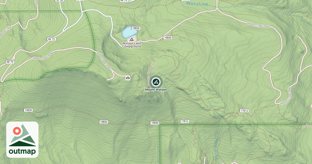 Map of Mount Watson