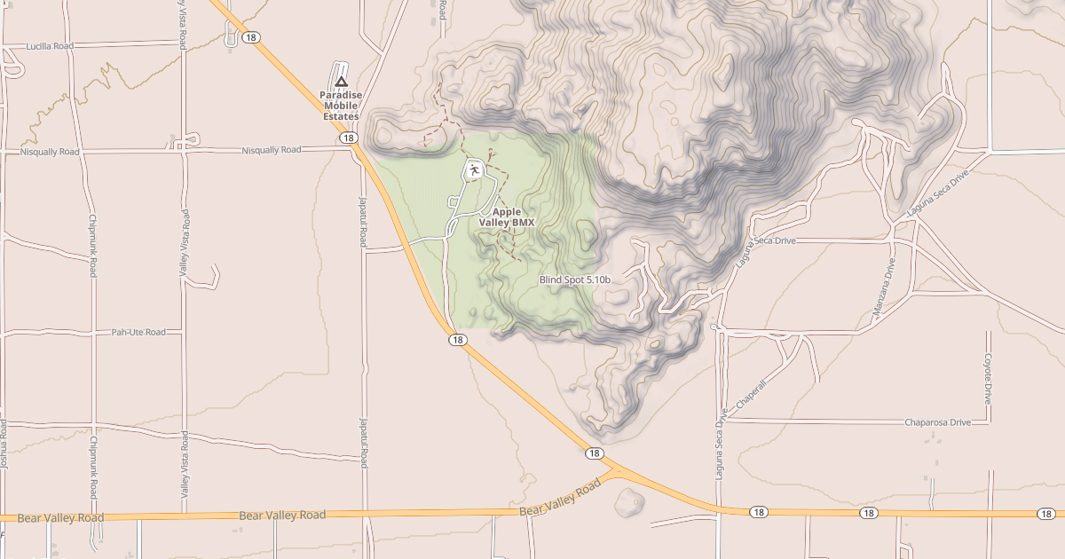 Map preview of Blind Spot