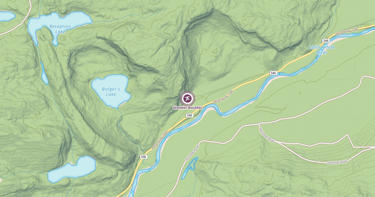 Map preview of Wonder Boulder