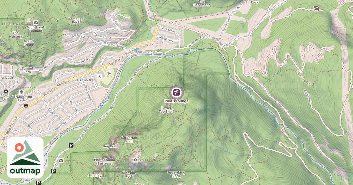 Map of Pilot's Lounge