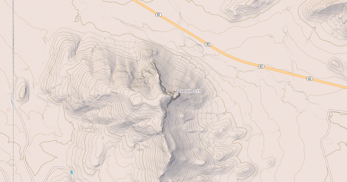 Map preview of Pocket Knife