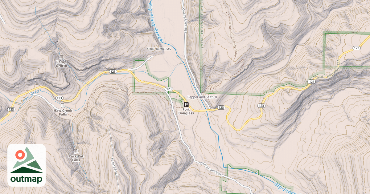Map of Pepper and Salt