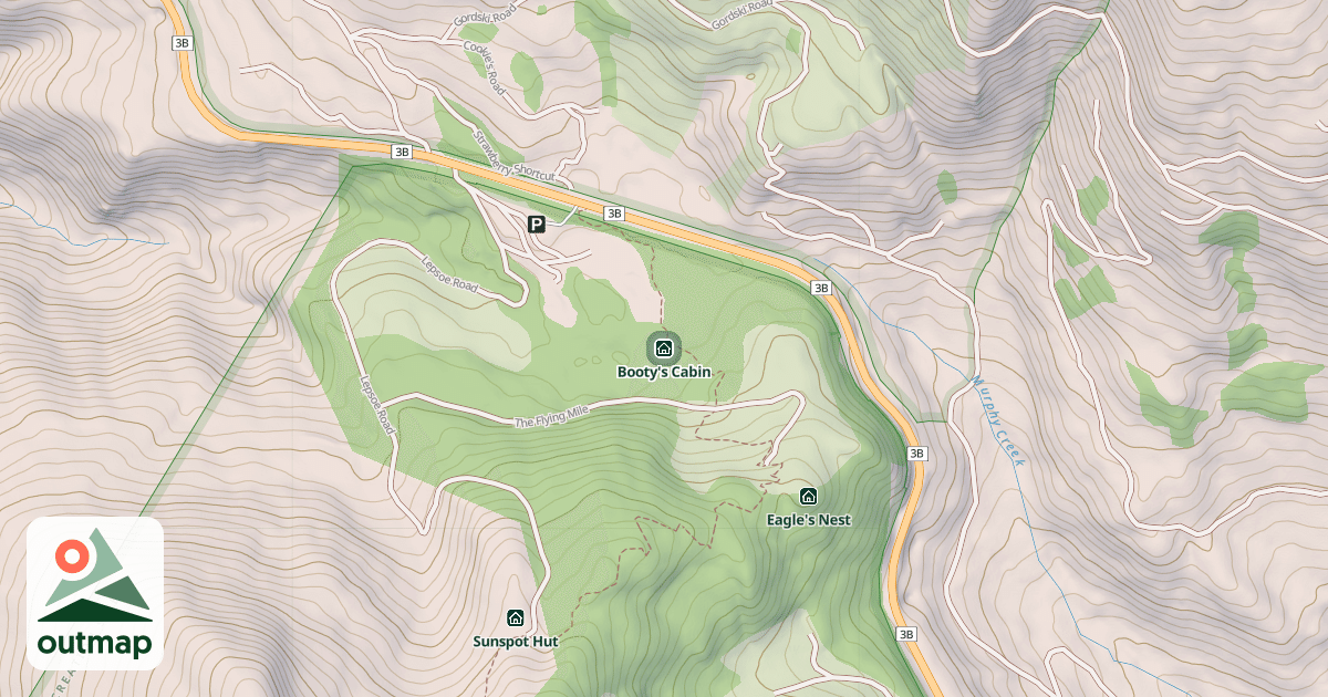 Map of Booty's Cabin