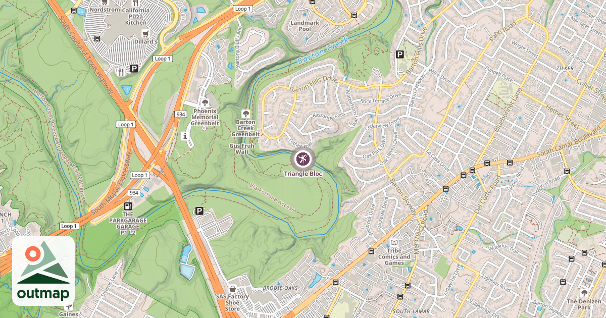 Map of Triangle Bloc