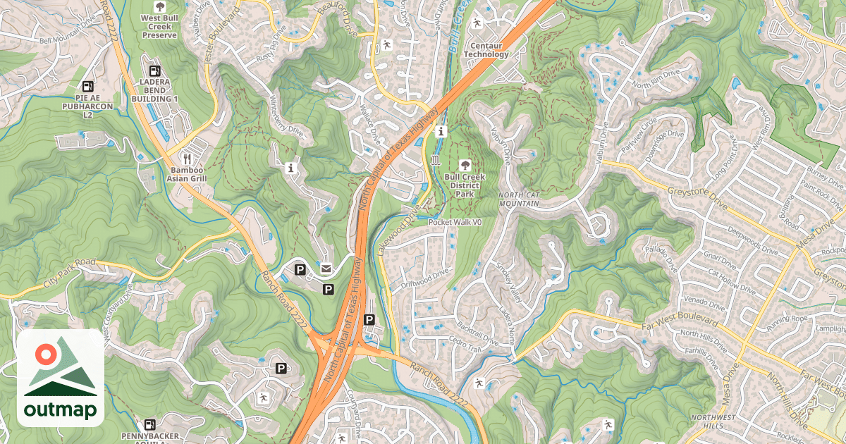 Map of Pocket Walk