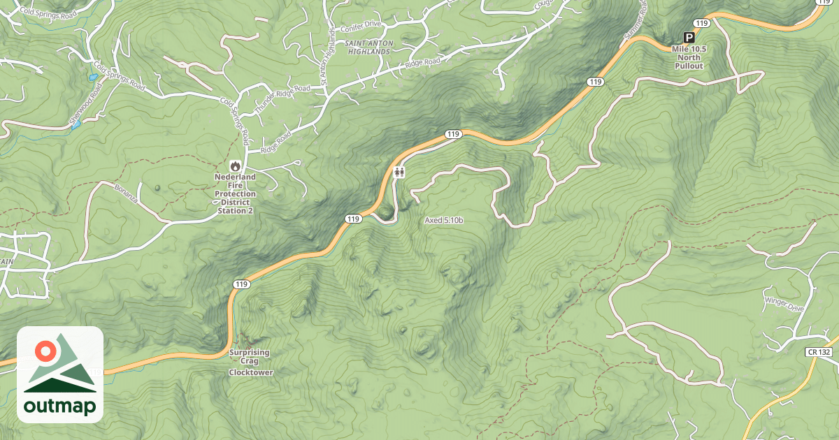 Map of Axed