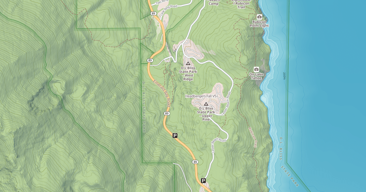 Map preview of Headbangers Fall