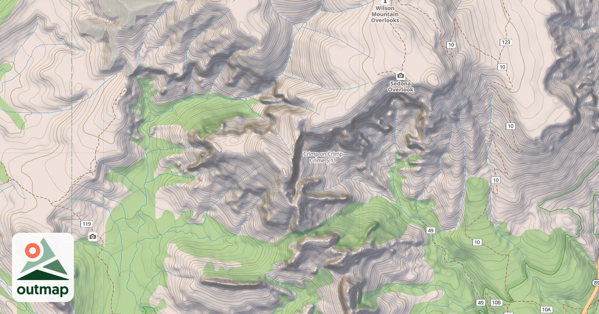 Map of Crimp on Crimp Crime