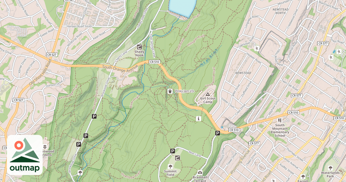 Map of Pinky Jam