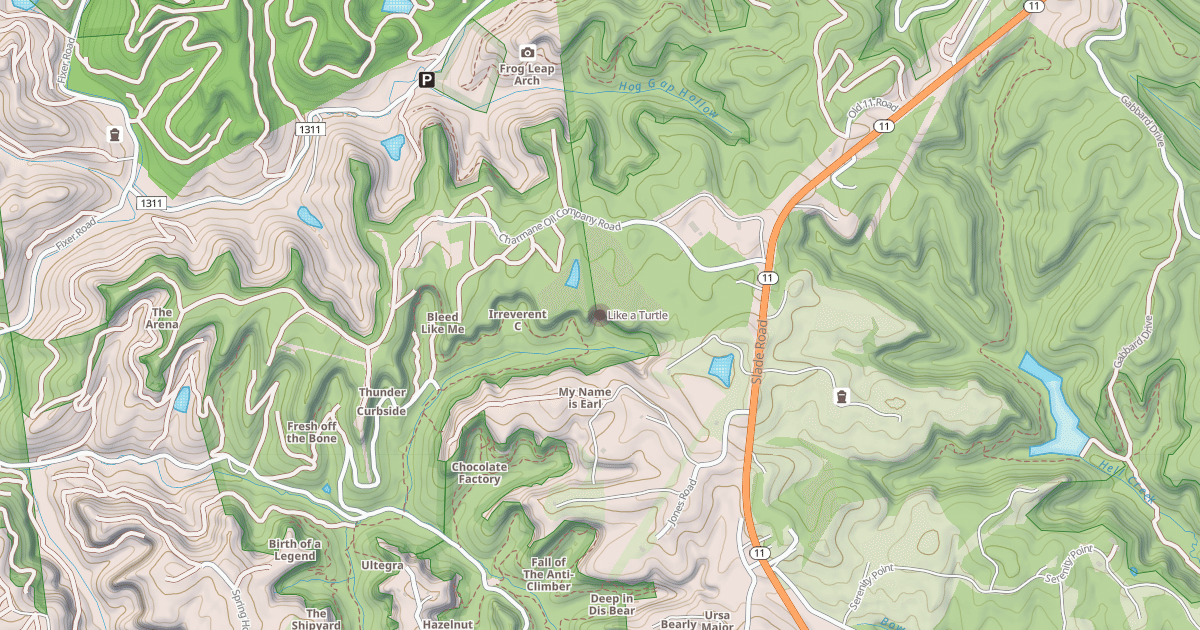 Map preview of Like a Turtle