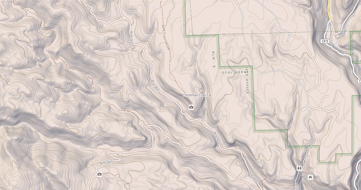Map preview of Christmas Crab