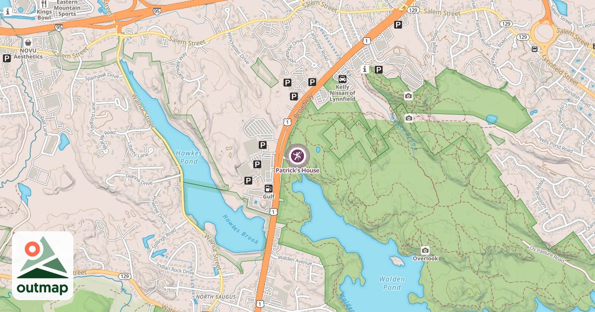 Map of Patrick's House
