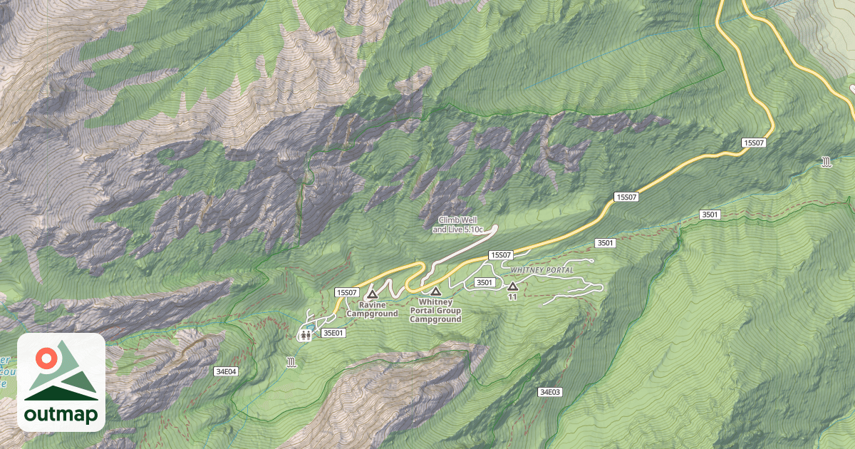 Map of Climb Well and Live