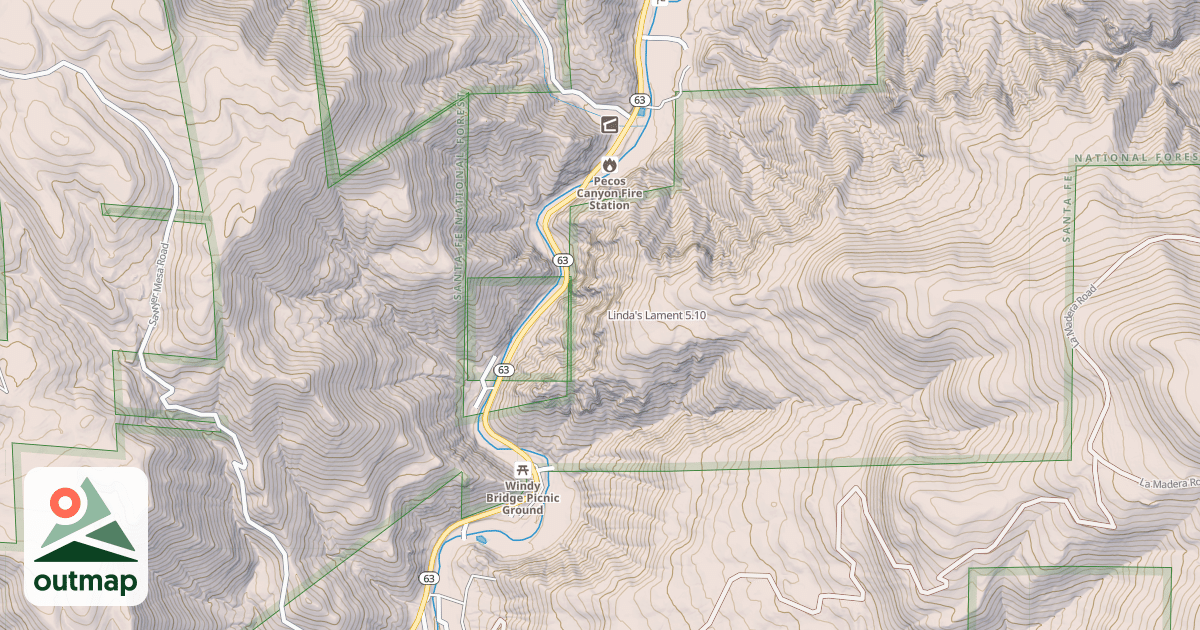 Map of Linda's Lament