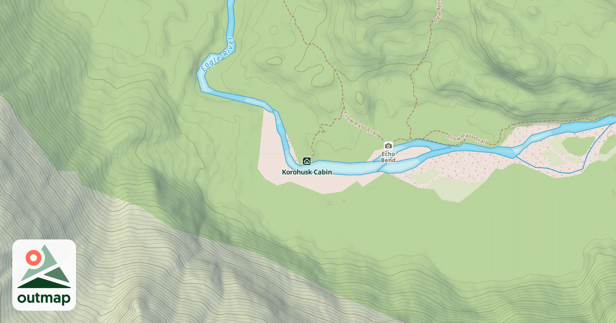 Map of Korohusk Cabin