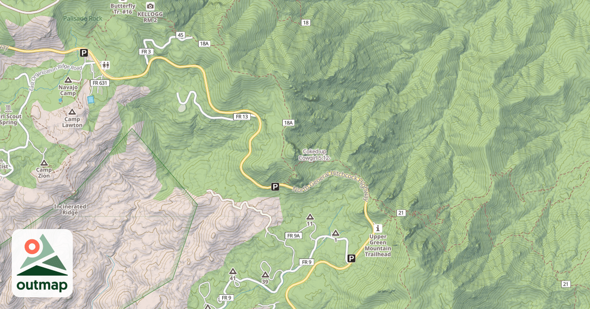 Map of Coked-up Cowgirl