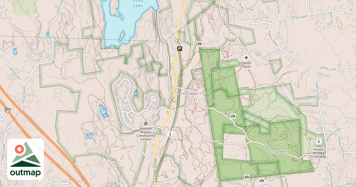 Map of Tom Sawyer
